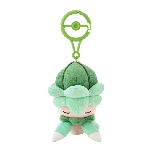 Pokemon Center Original Full Bloom Fomantis Plush Keychain JAPAN OFFICIAL