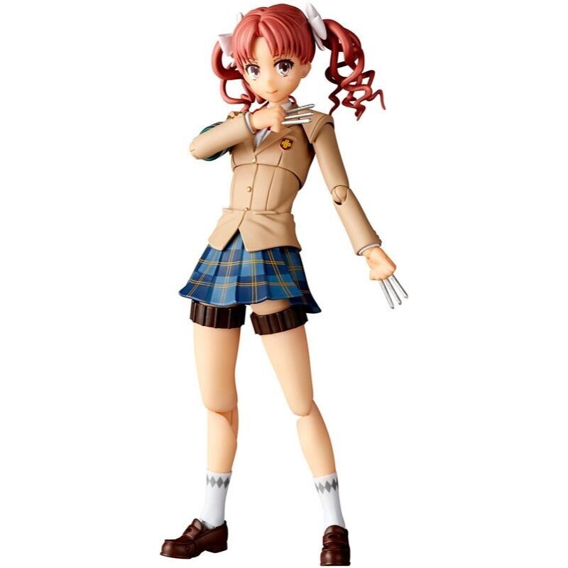 Revoltech Amazing Yamaguchi Toaru Kagaku no Railgun Kuroko Shirai Action Figure