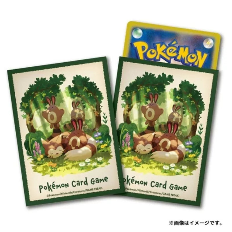 Pokemon Center Original Card Sleeves Furret & Sentret JAPAN OFFICIAL