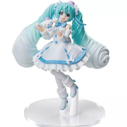 SEGA Luminasta Hatsune Miku Cinnamoroll White Dress Ver. Figure JAPAN OFFICIAL