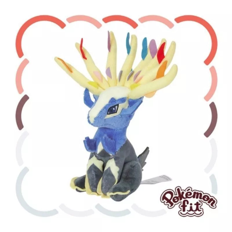 Pokemon Center Original Pokemon Fit Xerneas Plush Doll JAPAN OFFICIAL