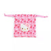 Sanrio Character Hello Kitty Boa Face Drawstring Bag Sakura Kimono JAPAN