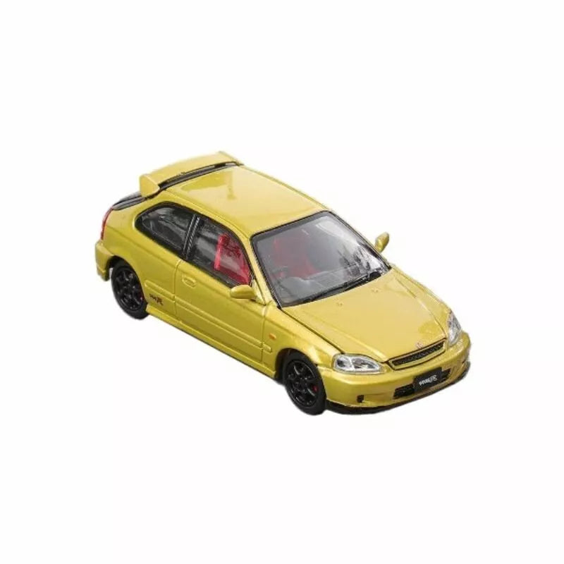 Honda Civic Type R EK9 Gold 1/64 Miniature Car JAPAN OFFICIAL