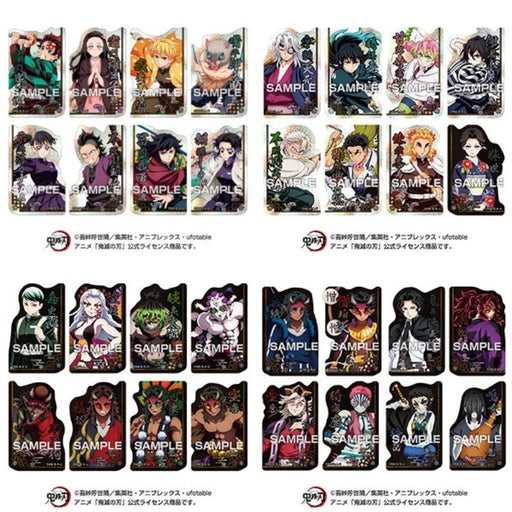 Demon Slayer Kimetsu no Yaiba Chara Cut Sticker Gum 16Pack Box Candy Toy JAPAN