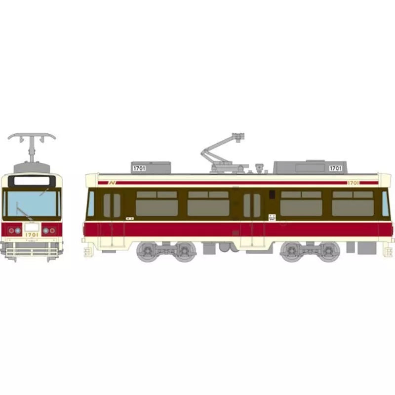 Tetsudou Collection Nagasaki Electric Tramway 1700 Class #1701 JAPAN OFFICIAL
