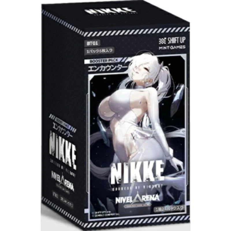 Goddess of Victory NIKKE Nivel Arena BT01 Booster Pack Box TCG JAPAN OFFICIAL