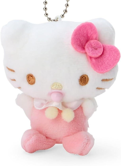 Sanrio personaje Hello Kitty Baby Silla Mascot Keychain Plush Japan Oficial