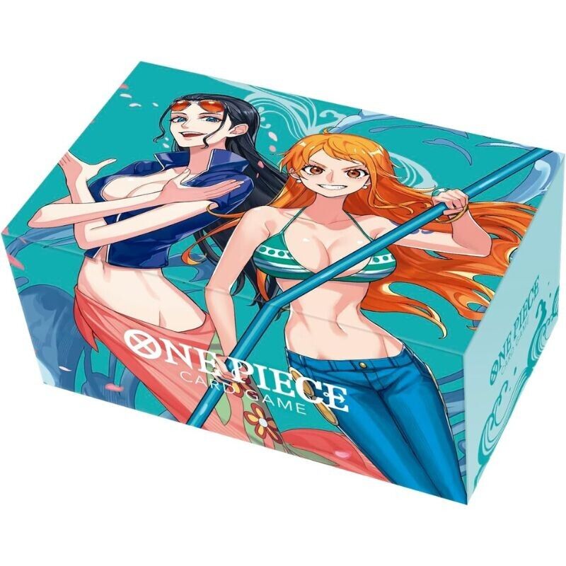 BANDAI ONE PIECE Card Game Storage Box Nami & Robin JAPAN OFFICIAL