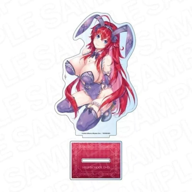 High School D x D Deka Acrylic Stand Rias Gremory Lingerie Bunny ver. JAPAN
