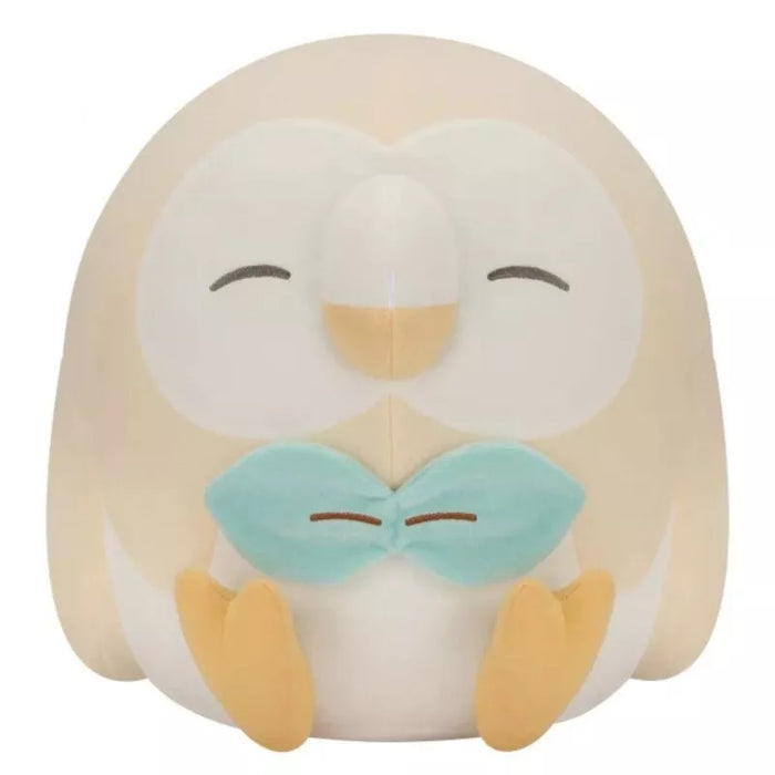 Banpresto Mecha Mofugutto Pokemon Rowlet Plush Doll JAPAN OFFICIAL