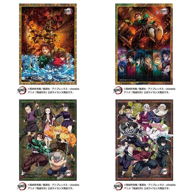 Demon Slayer Kimetsu no Yaiba Jigsaw Puzzle Gum 3 8Pack Box Candy Toy JAPAN