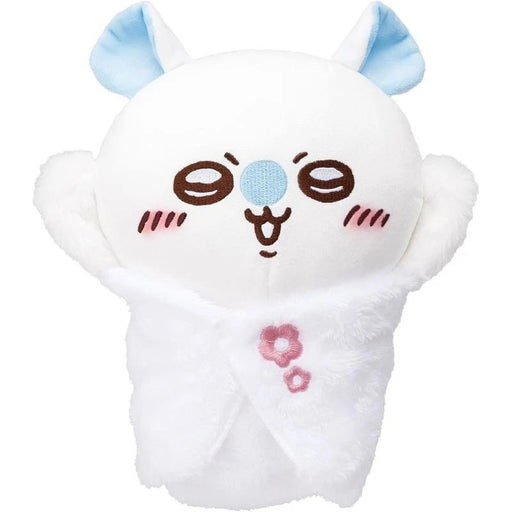 BANDAI Chiikawa Momonga I'll be as cute as I can! Talking Plush Doll JAPAN