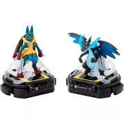Pokemon MonColle Battleze Mega Lucario VS Mega Charizard X Figure JAPAN OFFICIAL