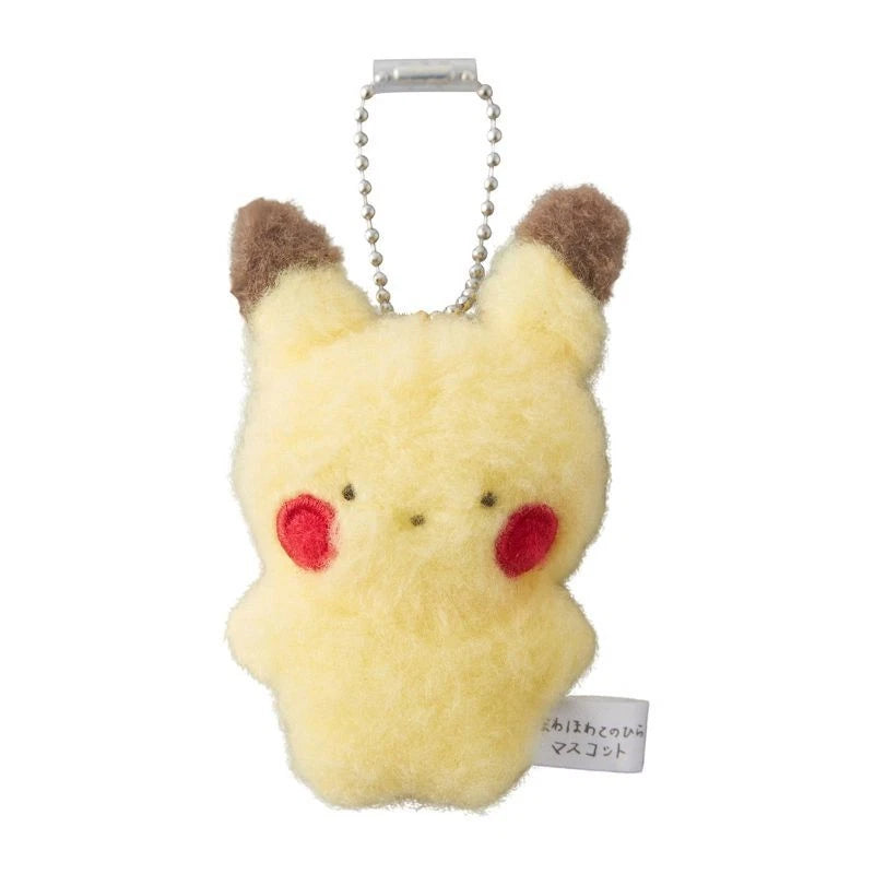 Pokemon Center Original Howahowa Tenohira Pikachu Plush Keychain JAPAN OFFICIAL