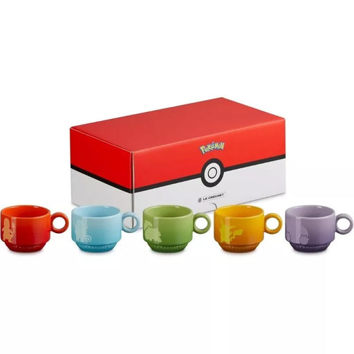 Pokemon Collection Stacking Mug Cup All 5 set JAPAN OFFICIAL