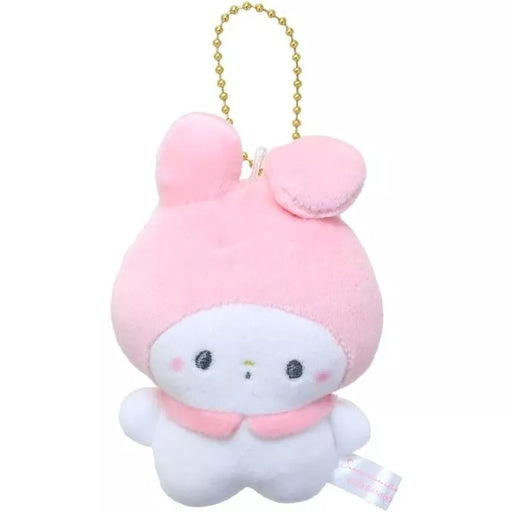 Kamiojapan Sanrio x Mochi Mochi Panda My Melody Mascot Plush Key Chain JAPAN