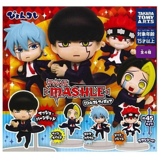 MASHLE Pyonkore All 4 types Figure Capsule Toy JAPAN OFFICIAL
