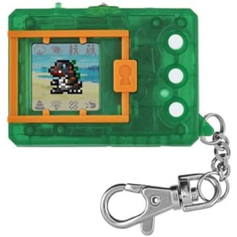 BANDAI Digital Monster Color Ver.5 Original Clear Green JAPAN OFFICIAL