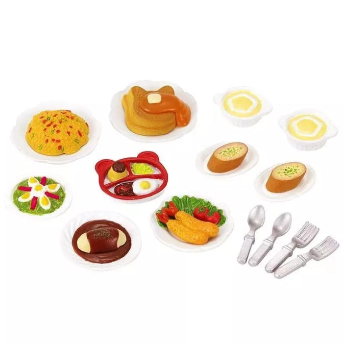 Epoch Sylvanian Families Lunch Set KA-417 JAPAN OFFICIAL