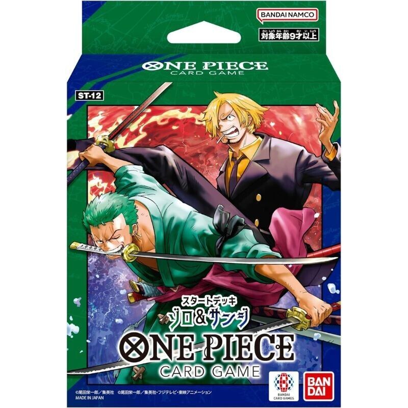one piece tcg zoro deck One Piece Card Game Start Deck Zoro & Sanji ST-12