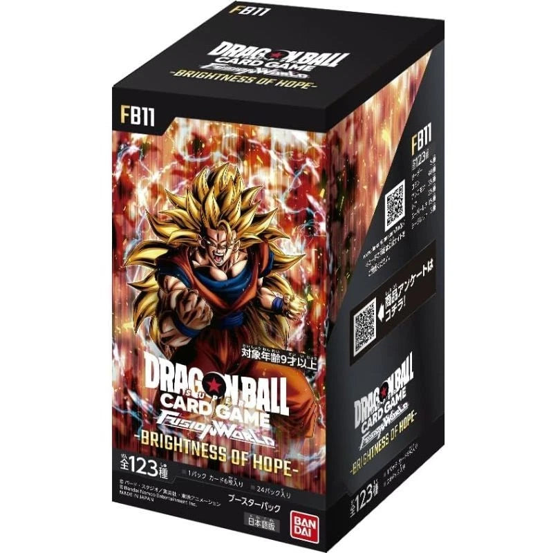 BANDAI Dragon Ball Card Game Fusion World Brightness of Hope Booster Box TCG