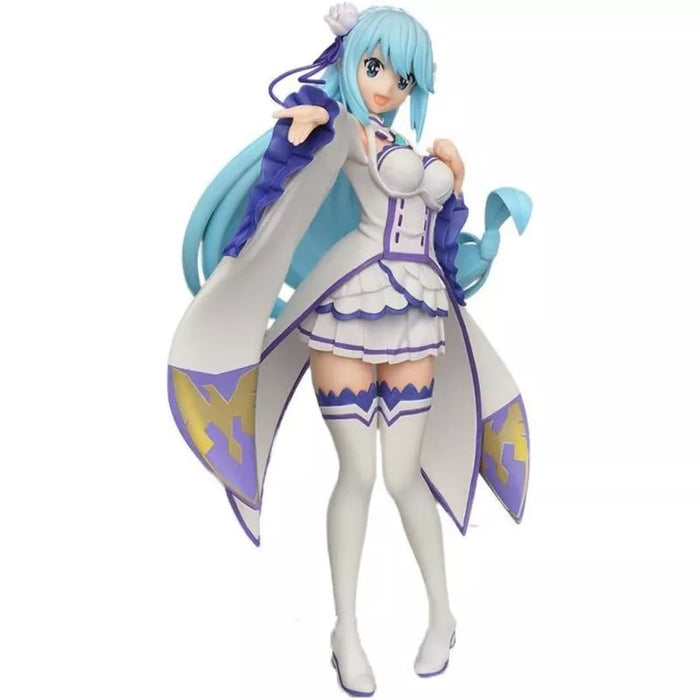 SEGA Konosuba Aqua Emilia ver Limited Premium Figure LPM JAPAN OFFICIAL