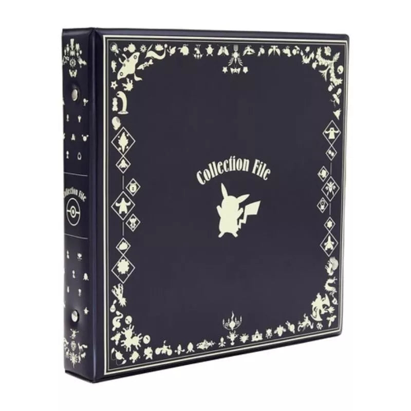 Pokemon Center Original Binder Metal Keychain Silhouette Ver. JAPAN OFFICIAL