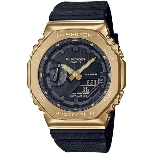 CASIO G-SHOCK Metal Covered GM-2100G-1A9JF Men's Watch Black Gold JAPAN OFFICIAL