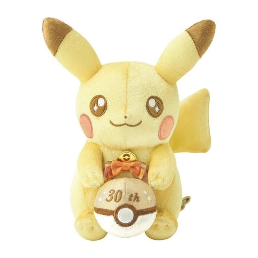 Pokemon Center Original 30th Anniversary Pika Pika! Pikachu Plush Doll JAPAN
