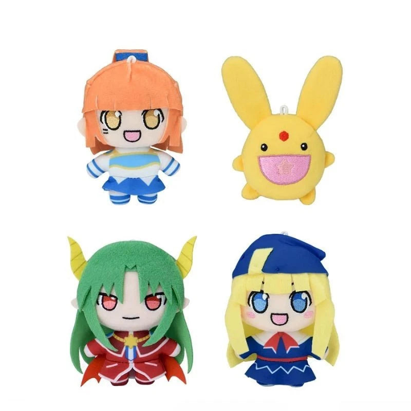SEGA Puyo Puyo Mascot Arle & Carbuncle & Witch & Satan Complete Set Plush JAPAN