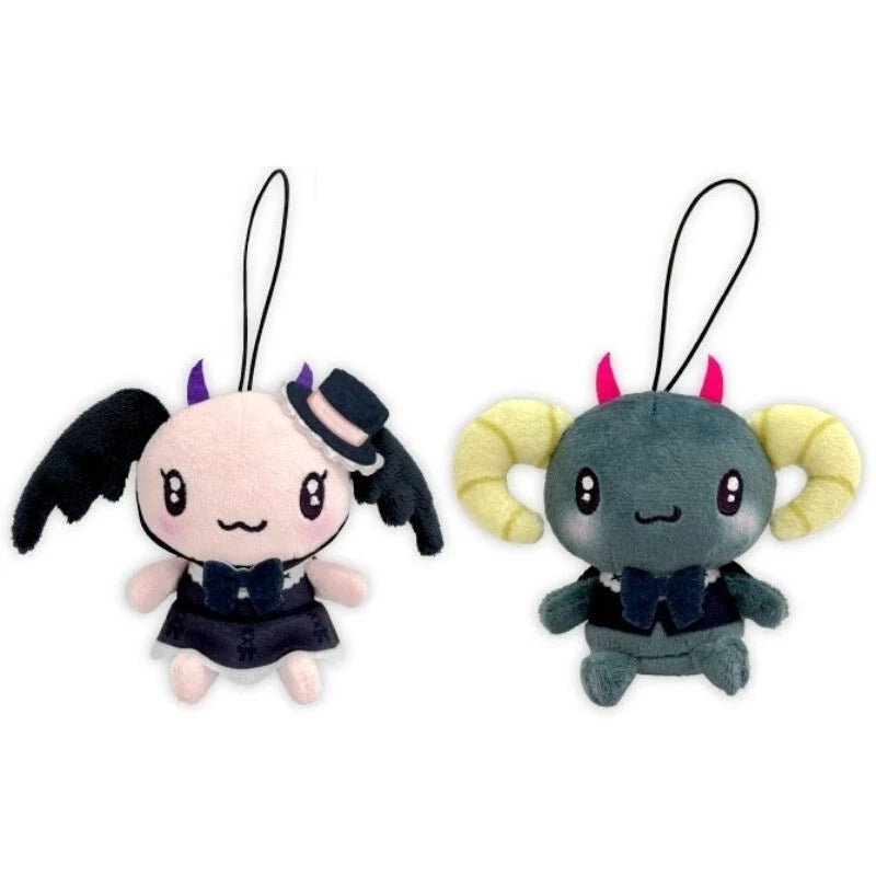 Sanrio Neo-Gothic Devils Mascot 2 LLOROMANNIC Berry & Cherry Set of 2 Plush