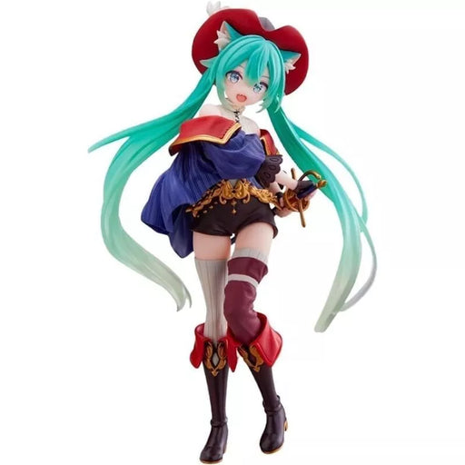 TAITO Hatsune Miku Wonderland Puss in Boots Figure JAPAN OFFICIAL