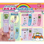 BANDAI Mail Keitai Melpetit Miniature Charm New Color Complete Set Capsule Toy