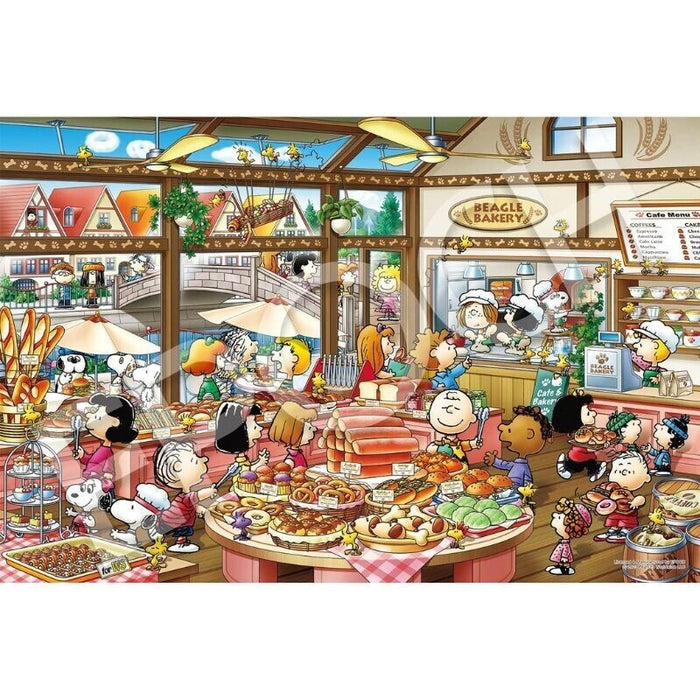 Epoch Jigsaw puzzle PEANUTS Beagle Bakery Very Small Piece JAPAN OFFICIAL