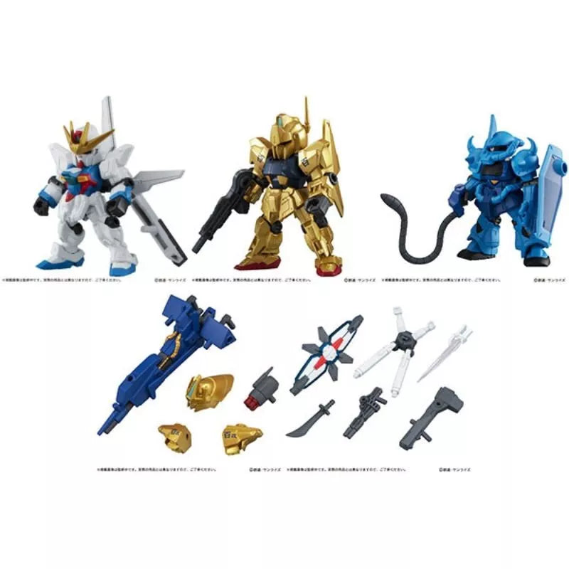 BANDAI Mobile Suit Gundam Mobile Suit Ensemble 11 Figure Complete Set JAPAN