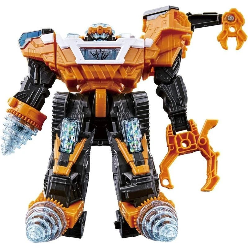 BANDAI Kiramager Robo 03 Mashin Henkei DX Gigant Driller Action Figure JAPAN