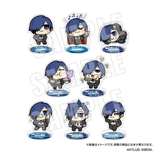 Persona 3 Reload Protagonist x Bkub Small Acrylic Stand Complete Set JAPAN