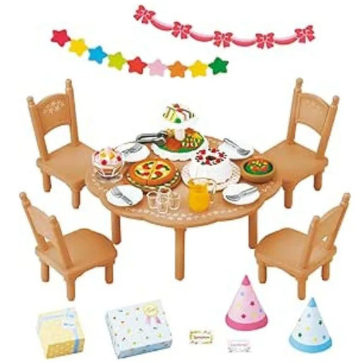 Epoch Sylvanian Families Furniture Home Party Set K-612 JAPAN OFFICIAL