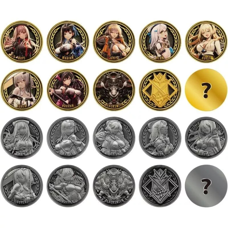 Goddess of Victory Nikke Medal Collection Vol.1 Complete Set JAPAN OFFICIAL