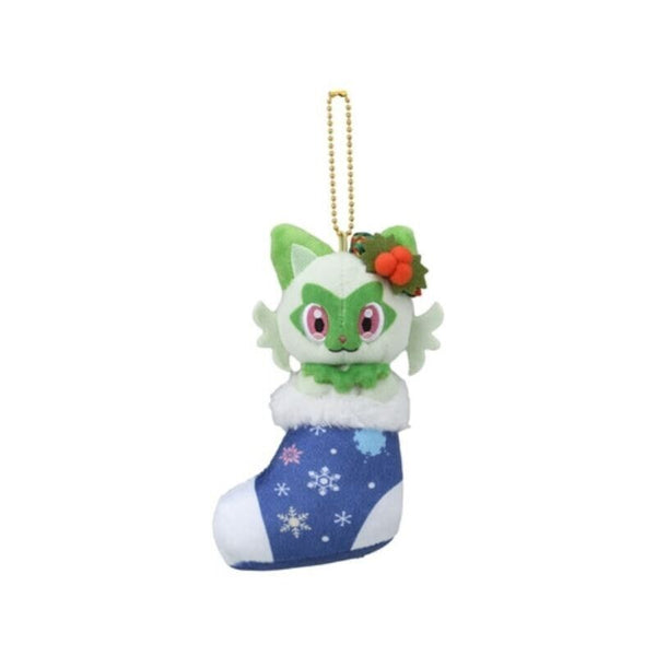 Pokemon Center Paldea's Christmas Market 2023 Plush Key Chain