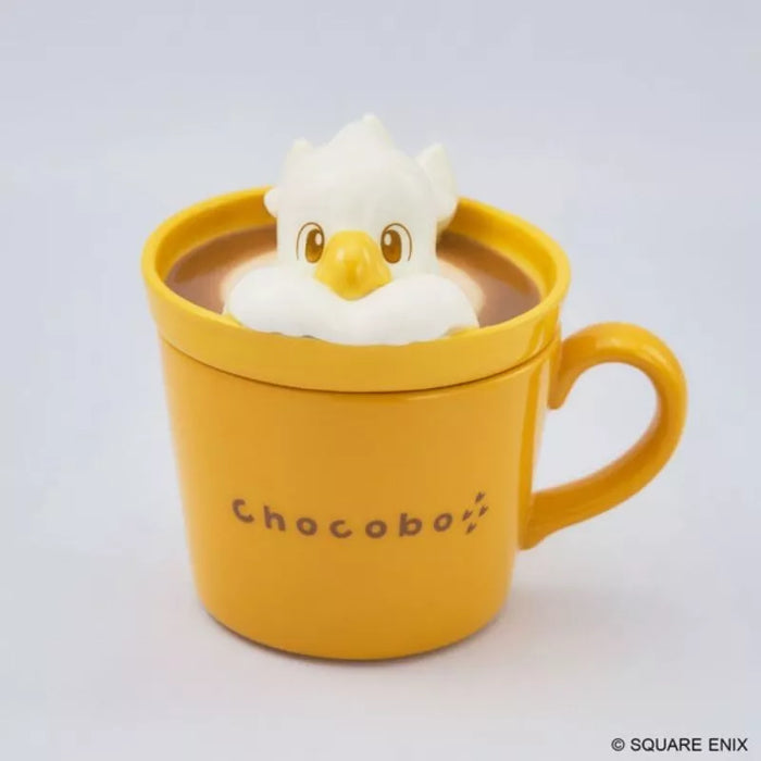 Square Enix Final Fantasy Latte Art Figure Mug Chocobo JAPAN OFFICIAL