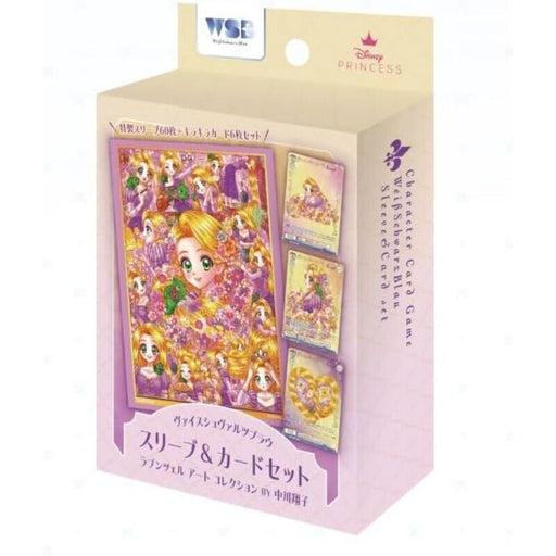 Weiss Schwarz Blau Sleeve & Card Set Rapunzel Art Collection TCG JAPAN OFFICIAL