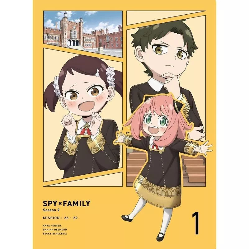 Spy X Family Season 2 Vol.1 First Limited Edition Blu-ray JAPAN OFFICI ...