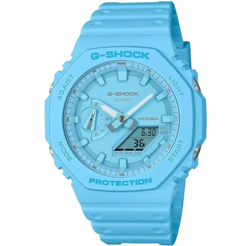 Casio G Shock Tone On Tone Series Ga 2100 2a2jf Blue Mens Watch Japan — Toysonejapan 8229