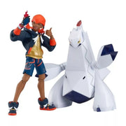 Pokemon Center Original Raihan and Duraludon Action Figure JAPAN OFFICIAL