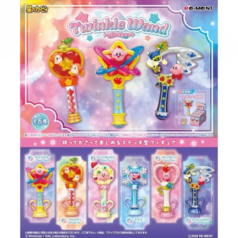 Re-Ment Kirby Twinkle Wand Complete Set Figure JAPAN OFFICIAL