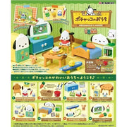 Re-Ment Sanrio Characters Pochacco's House Full Set of 8 Figure JAPAN OFFICIAL