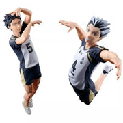 Banpresto Posing Figure Haikyuu!! Kotaro Bokuto & Keiji Akaashi 2 Set JAPAN