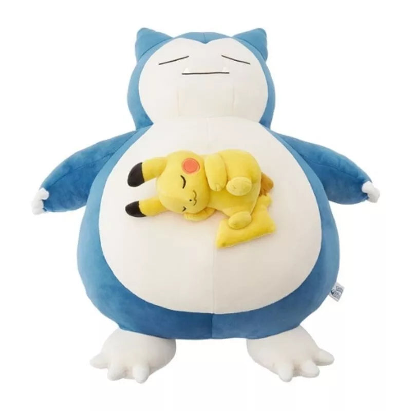 Pokemon Center Original Sleep Motchiri Snorlax & Pikachu Oyasumi Pokemon Center Original Sleep Motchiri Snorlax & Pikachu Oyasumi