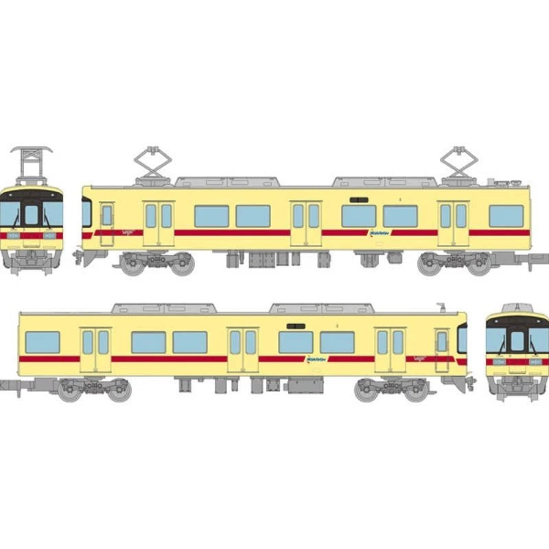 Tetsudou Collection Nishi-Nippon Railroad 7050 Class 2 Car Set JAPAN OFFICIAL